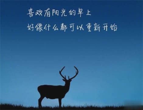 深刻有内涵的说说致自己带图片 充满阳光洒脱励志说说7