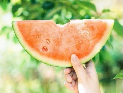 晒西瓜的句子简短带图片 夏天关于西瓜的说说8