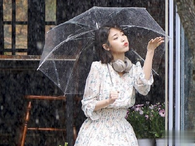 下雨天搞笑文案带图片 雨天可以发的幽默句子8
