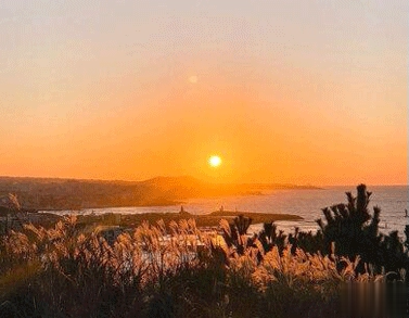 温柔唯美的日落句子带图片 私奔吗在太阳落山前3