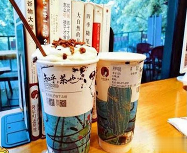 第一次喝茶颜悦色的文案 打卡茶颜悦色的心情说说